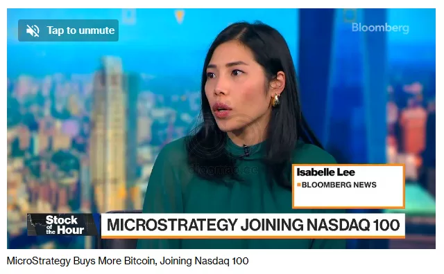 MicroStrategy: 在加入纳斯达克100之前再次购买比特币