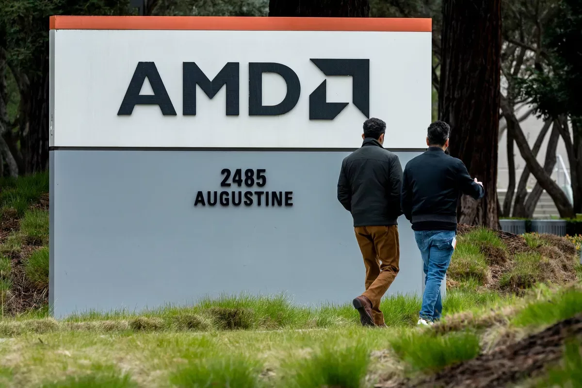 AMD：发布令人失望的AI增长展望, 股价下跌